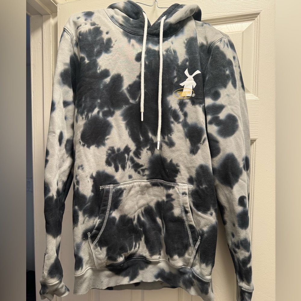 dutch bros tie dye sweatshirt mens S